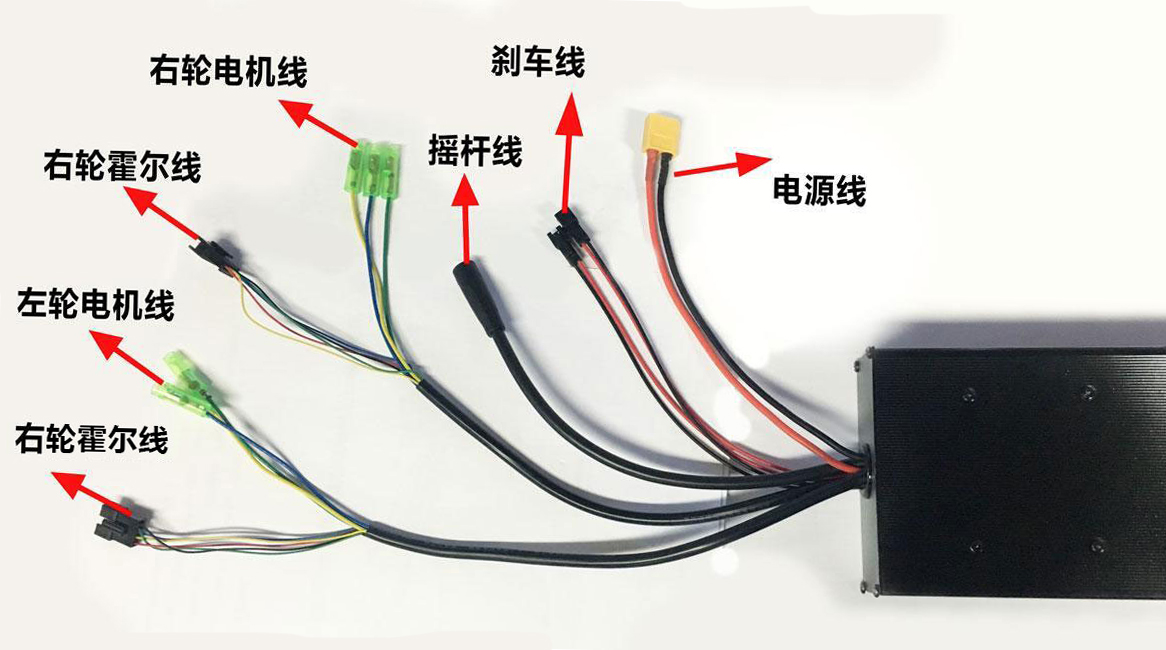 電動(dòng)車控制器的接線方法
